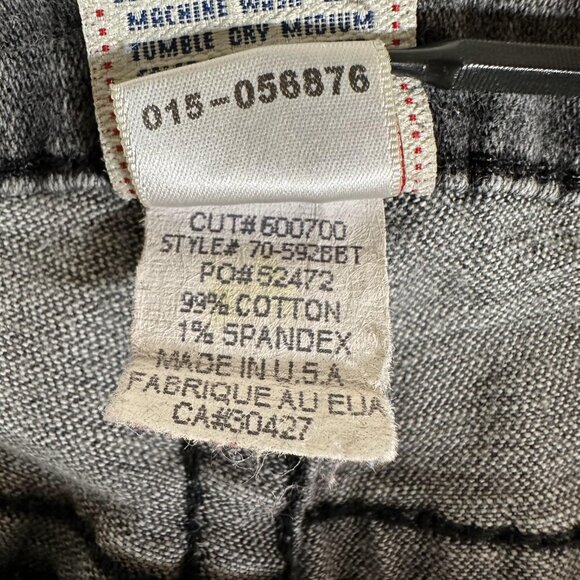 VTG True Religion Jeans Women Size 27 Gray Stella Big T Low Rise Made in USA - Picture 9 of 13